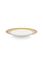 Pip Chique Stripes Assiette à petit Déjeuner Jaune 23cm