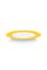Pip Chique Assiette Plate Jaune 28cm
