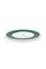 Love Birds Assiette à Dessert Rayures Vert 17cm