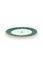 Love Birds Assiette Plate Rayures Vert 26.5cm