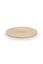 Plate Metal Stripes White-Gold 32cm