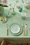 Pastry Plate Lily&Lotus Moon Delight Light Green 17cm