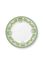 Breakfast Plate Lily&Lotus Light Green 23cm