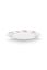 Assiette Plate Jolie Points Or Rose 26.5cm