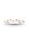 Set/2 Assiettes Dot Delight Blanc/Or 23cm
