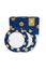 Set/2 Ontbijtborden Dot Delight Navy/Goud 21cm