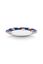 Set/2 Assiettes Dot Delight Bleu Marine/Or 21cm