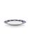 Set/2 Assiettes Dot Delight Bleu Marine/Or 26.5cm