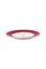 Teller Love Birds Dunkelrot 21cm