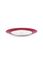 Assiette Love Birds Rouge Foncé 26.5cm