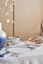 Dinerbord Pip & The Blue Bird Dip Dye Wit 30cm