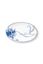 Bord Ovaal Pip & The Blue Bird Wit 16cm