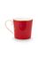 Love Birds Tasse Klein Rot