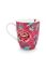 Flower Festival Tasse Gross Dunkelrosa