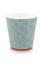 Oriental Flower Festival Set/4 Mugs Blue