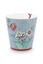 Oriental Flower Festival Set/4 Mugs Blue