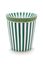 Tasse de Petite Taille & Conseil de Thé Royal Stripes Vert