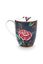 Mug Large Flower Blues Blue