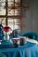 Tasse XL Flower Blues Bleu