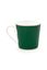 Tasse de Grande Taille Love Birds Médaillon Vert Foncé