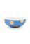 Set/2 Bol Dot Delight Bleu Clair/Or 15cm