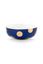 Set/2 Bol Dot Delight Bleu Marine/Or 15cm