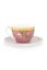 La Majorelle Cappuccino Kop & Schotel Roze
