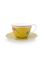 Tasse et Soucoupe à Cappuccino La Majorelle en Coloris Jaune