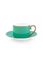 Pip Chique Cappuccino Tasse & Untertasse Grün