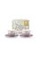 Lily & Lotus Set/2 Cappuccino Kop & Schotel Lila