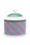 Pip Chique Stripes Zuckerdose Rosa/Grün