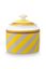 Pip Chique Stripes Zuckerdose Gelb