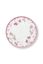 Plateau à Gâteaux de Petite Taille Jolie Points Or Rose