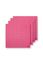 Stripes Set/4 Napkins Pink