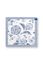 Set/4 Servietten Royal Regal Flower Blau