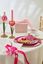 Set/2 Tulpe Kerzenhalter Metall Rosa