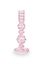 Kerzenständer Glas Strudel Rosa 22cm