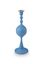 Bougeoir Boule en Métal Mats Bleu Clair 37cm