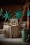 Kerstster Papier Overall Print Groen 60cm