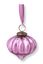 Weihnachtskugel Glas Hellrosa 7.5cm