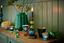 Set/4 Porte/Bougie Verre Bleu 7cm 