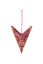 Christmas Star Paper Overall Print Dark Red 60cm