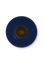 Metalen Vaas Donkerblauw 23 cm