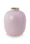 Metal Vase Matt Lilac 32cm