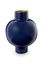 Vase en Métal Grand Bleu Royal 42cm