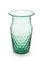 Set/3 Petits Vases en Verre Bleu-Vert