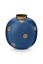 Vaas Metaal Stippen Navy/Goud 23cm