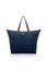 Tote bag en velours Quiltey Days en coloris bleu
