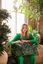 Sac Week-end Grande Taille Tutti i Fiori Vert
