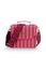 Frances Schultertasche Klein Streifen Rosa